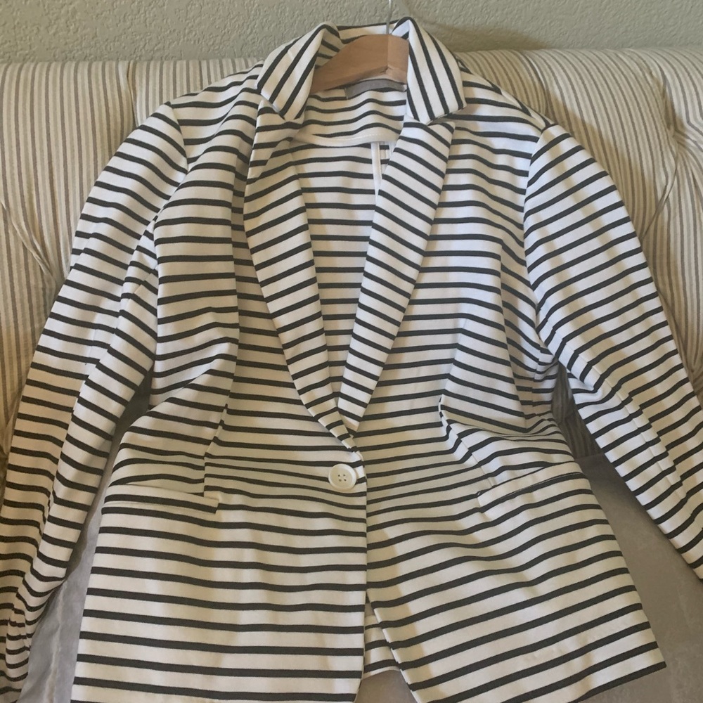 Olivia Moon Ponte Knit Blazer